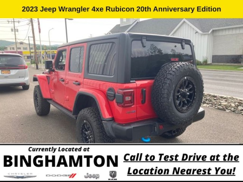 New 2023 Jeep Wrangler Rubicon 20th Anniversary Edition 4xe Sport Utility