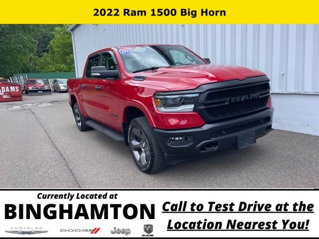 Used 2022 RAM Ram 1500 Pickup Big Horn/Lone Star with VIN 1C6RRFFG3NN245297 for sale in Binghamton, NY