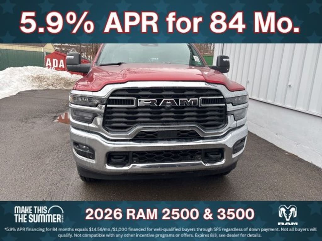 New 2026 Ram 2500 Big Horn Pickup