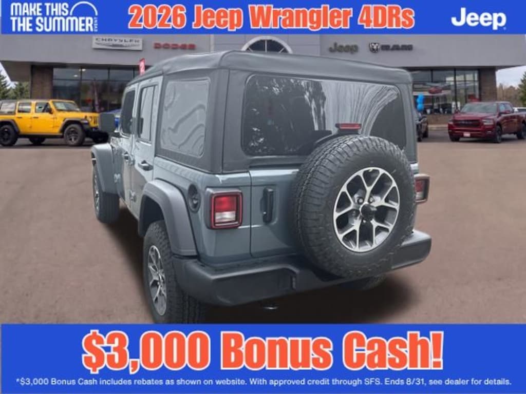 New 2026 Jeep Wrangler Sport S Sport Utility