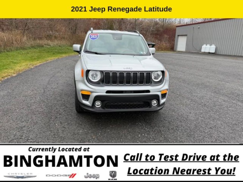 Used 2021 Jeep Renegade Latitude SUV