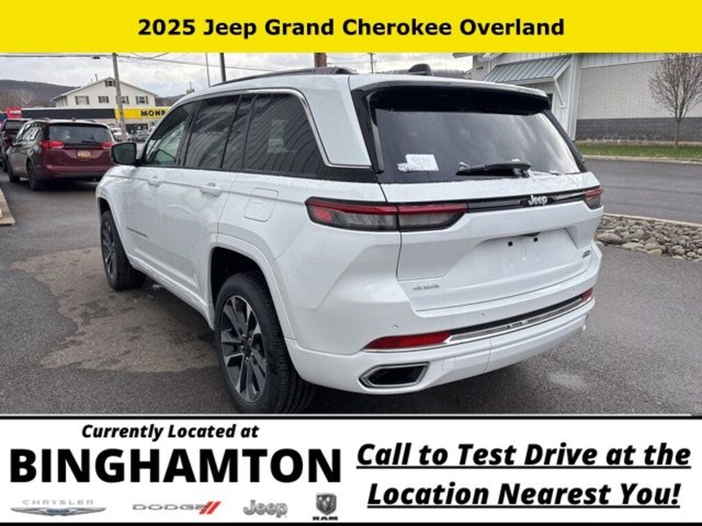 New 2025 Jeep Grand Cherokee Overland Sport Utility