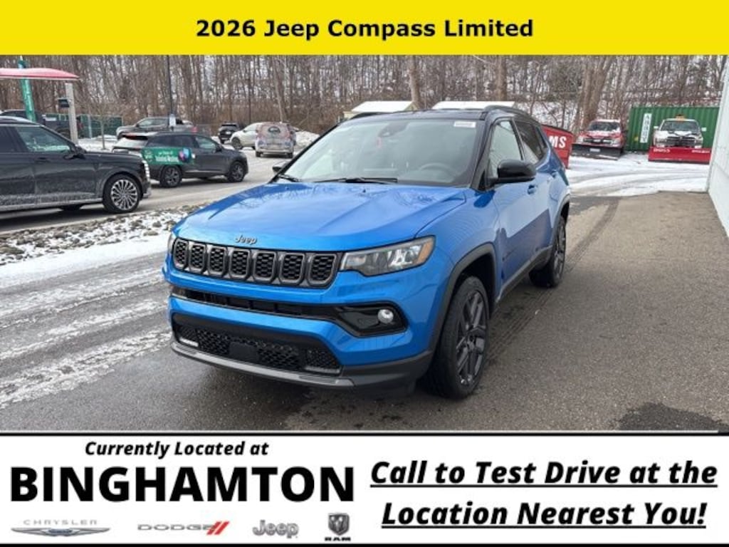 New 2026 Jeep Compass Limited Sport Utility