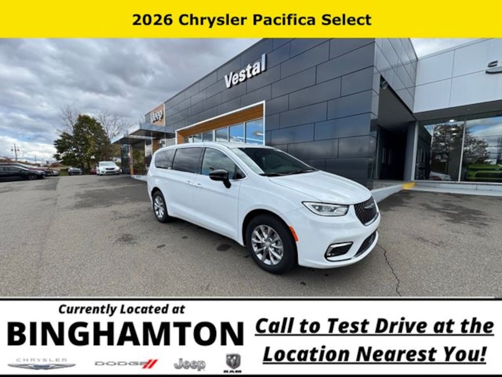 New 2026 Chrysler Pacifica Select Passenger Van