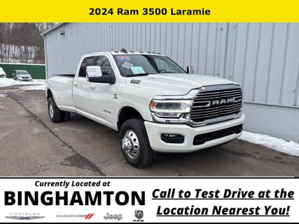 Used 2024 Ram 3500 Laramie Truck Crew Cab