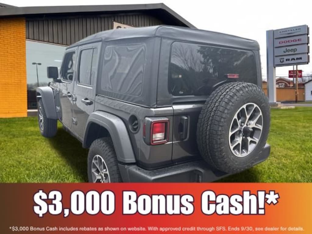 New 2026 Jeep Wrangler Sport S Sport Utility