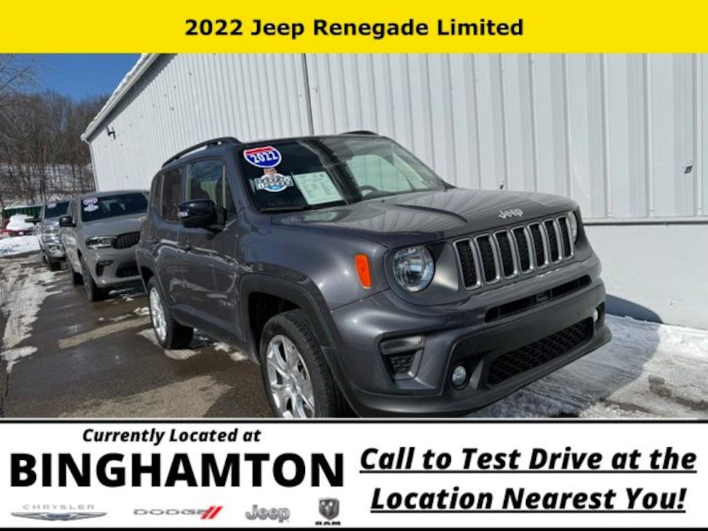 Used 2022 Jeep Renegade Limited SUV
