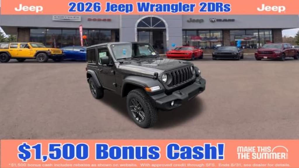 New 2026 Jeep Wrangler Sport S Sport Utility
