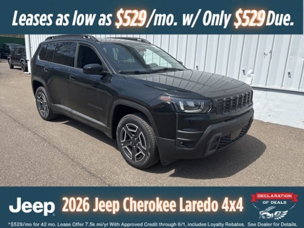 New 2026 Jeep Cherokee Laredo Sport Utility