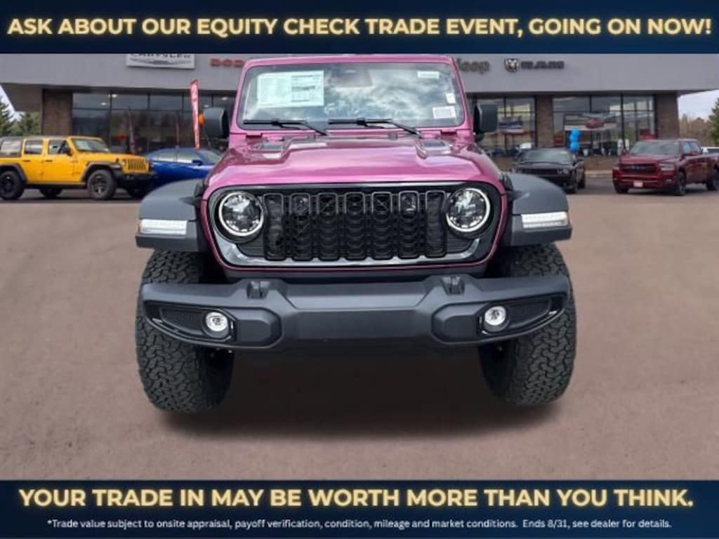 New 2026 Jeep Wrangler Willys Sport Utility