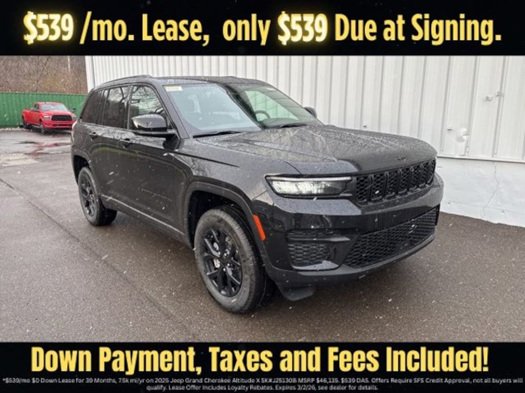 New 2025 Jeep Grand Cherokee Altitude X Sport Utility