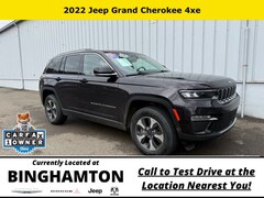 Used 2022 Jeep Grand Cherokee 4xe Base SUV for sale in Binghamton, NY