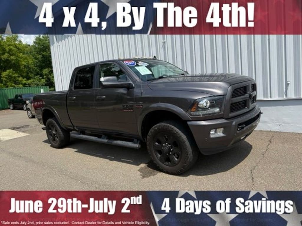 Used 2017 Ram 2500 Laramie Truck Crew Cab