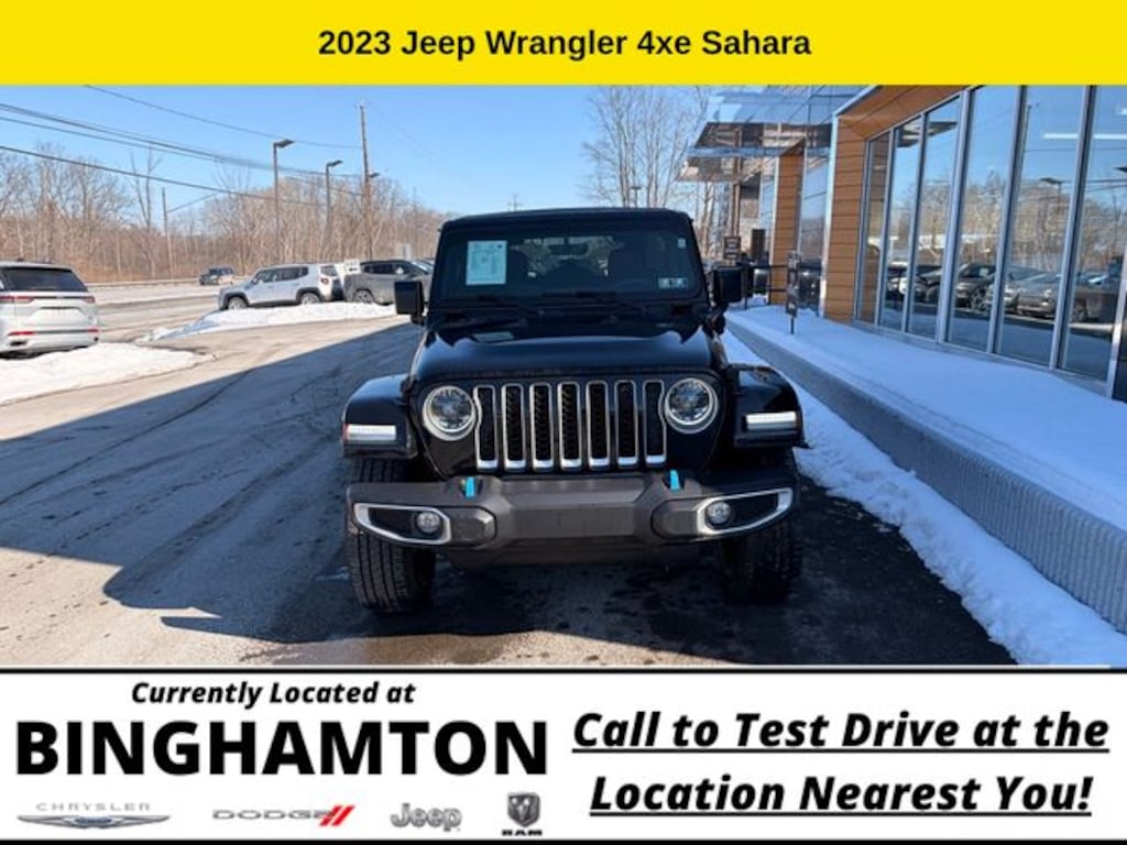 Used 2023 Jeep Wrangler 4xe Sahara SUV