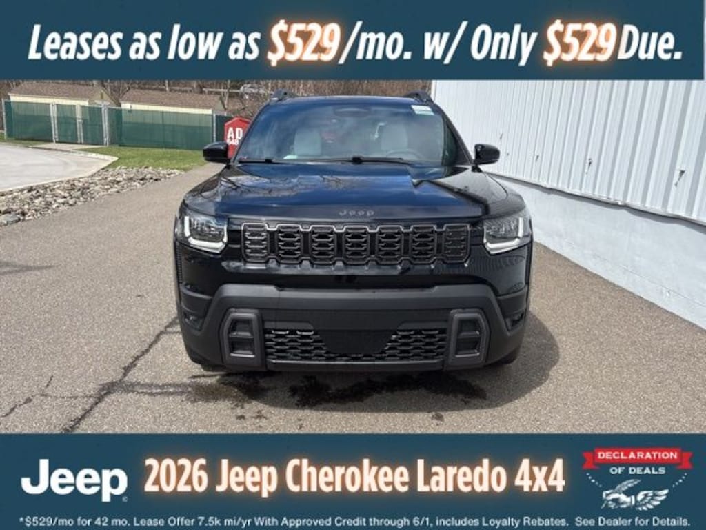 New 2026 Jeep Cherokee Limited Sport Utility