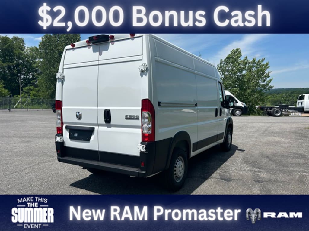 New 2024 Ram ProMaster PROMASTER 2500 TRADESMAN CARGO VAN HIGH ROOF 136