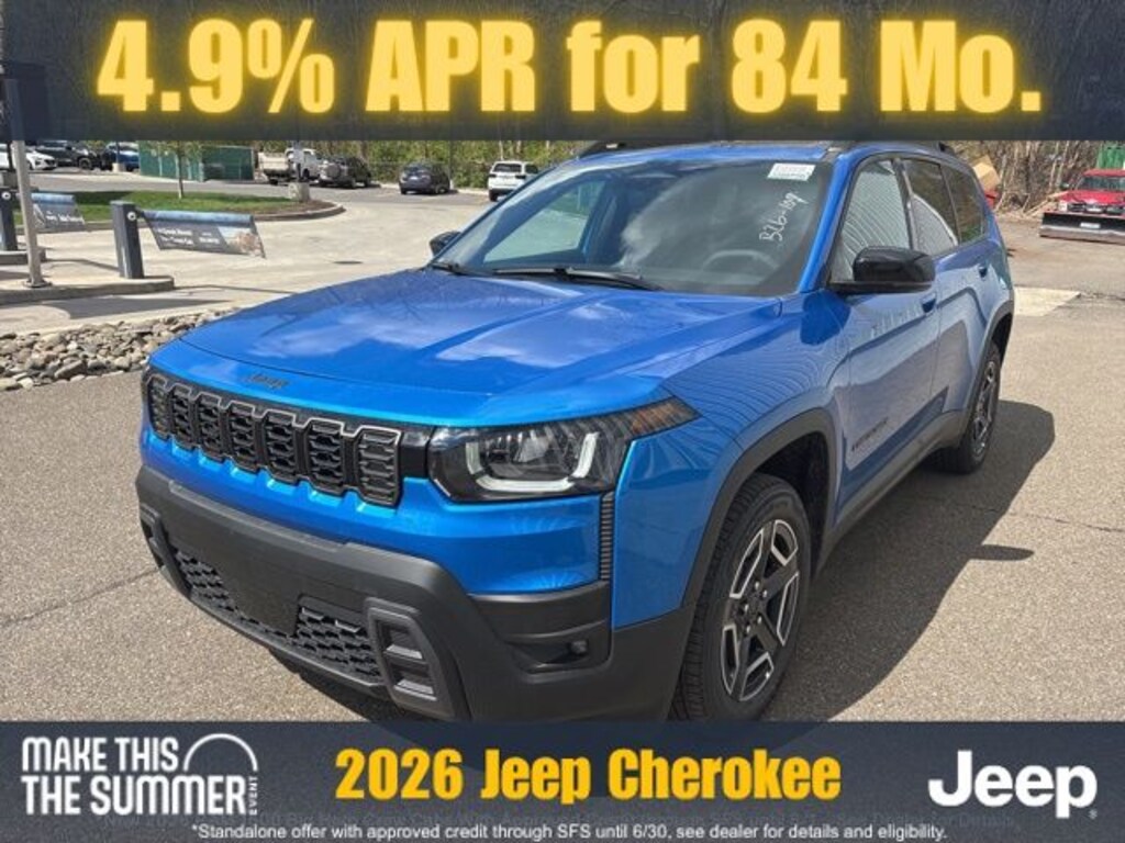 New 2026 Jeep Cherokee Limited Sport Utility