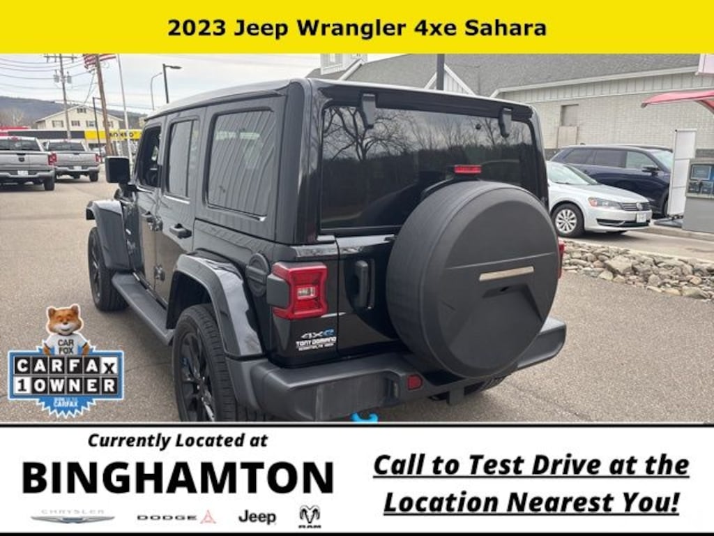 Used 2023 Jeep Wrangler 4xe Sahara SUV