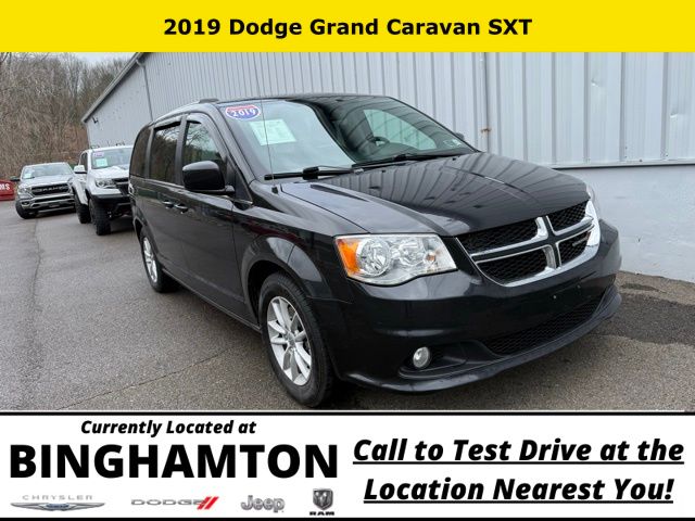 Used 2019 Dodge Grand Caravan SXT with VIN 2C4RDGCG9KR707331 for sale in Binghamton, NY