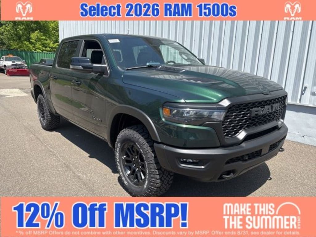 New 2026 Ram 1500 Rebel Pickup