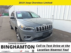 Used 2019 Jeep Cherokee Limited 4x4 SUV for sale in Binghamton, NY