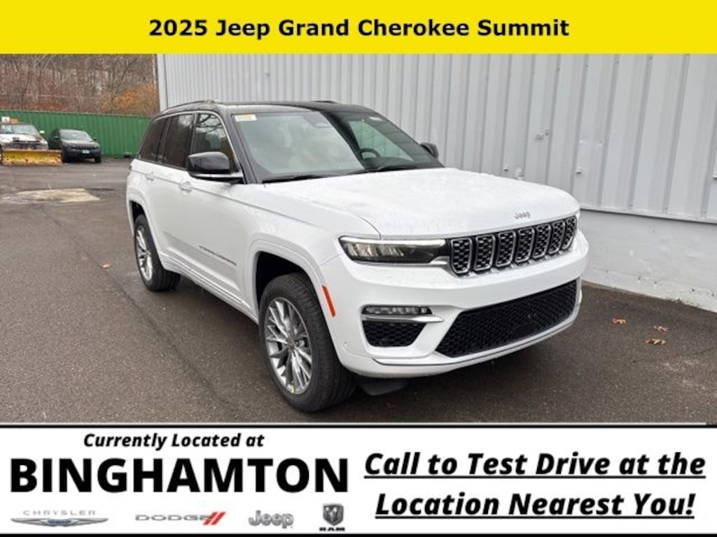 New 2025 Jeep Grand Cherokee Summit Sport Utility