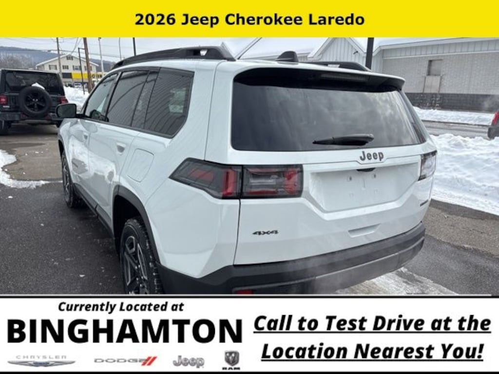 New 2026 Jeep Cherokee Laredo Sport Utility