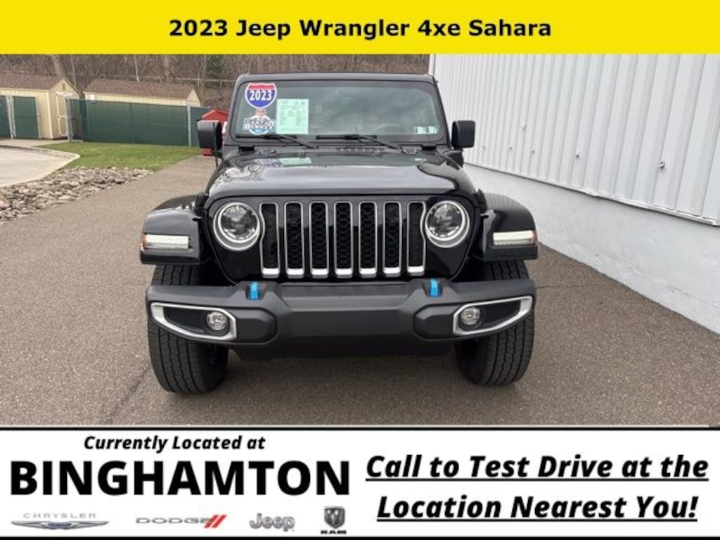 Used 2023 Jeep Wrangler 4xe Sahara SUV
