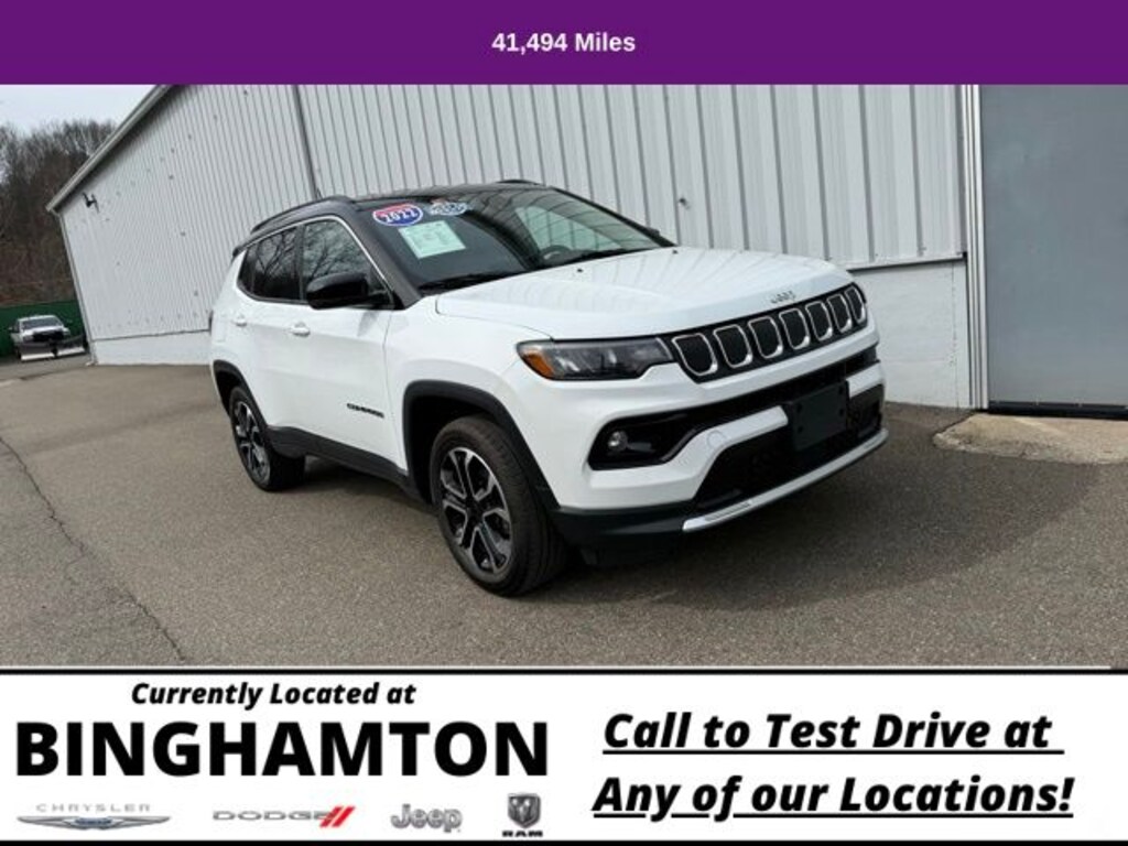 Used 2022 Jeep Compass Limited SUV