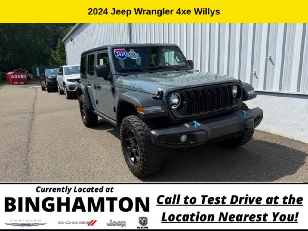 Used 2024 Jeep Wrangler 4xe Sport SUV