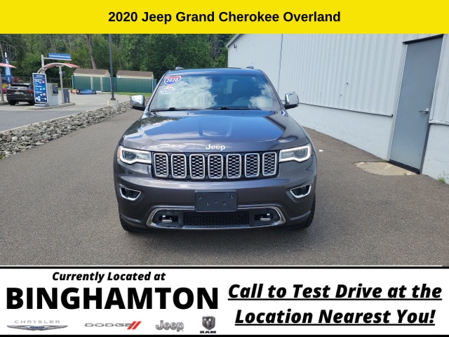 Used 2020 Jeep Grand Cherokee Overland with VIN 1C4RJFCT7LC190444 for sale in Binghamton, NY