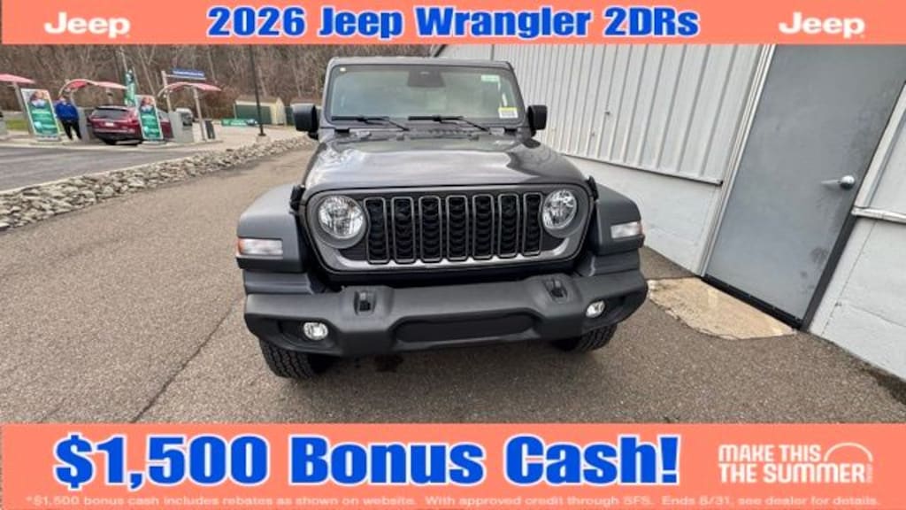New 2026 Jeep Wrangler Sport S Sport Utility