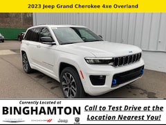 New 2023 Jeep Grand Cherokee Overland 4xe Sport Utility for sale in Binghamton, NY