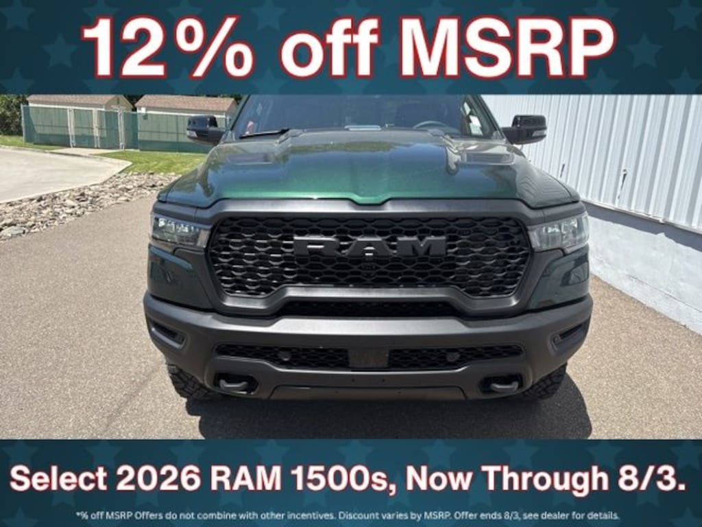 New 2026 Ram 1500 Rebel Pickup