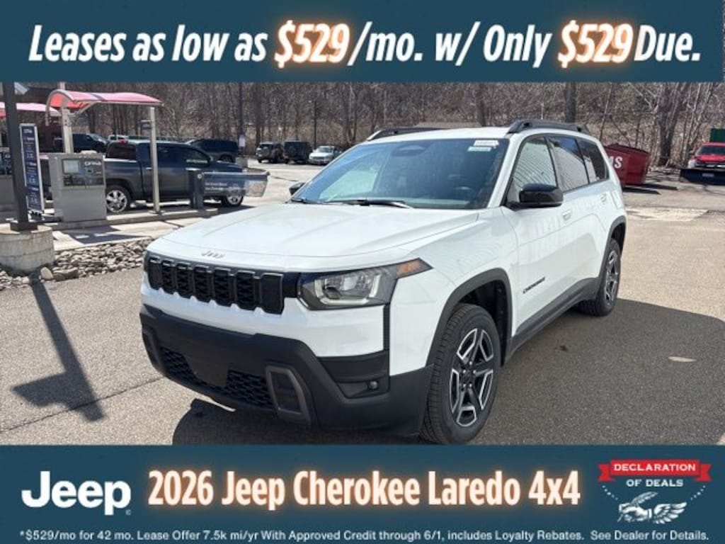New 2026 Jeep Cherokee Limited Sport Utility