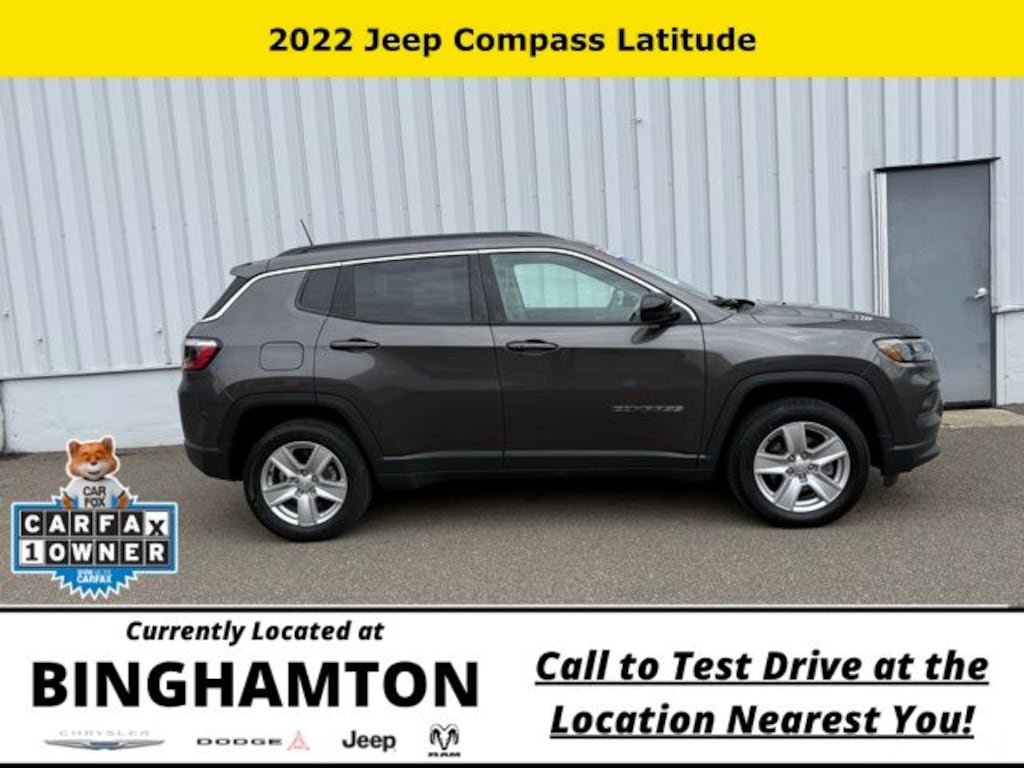 Used 2022 Jeep Compass Latitude SUV