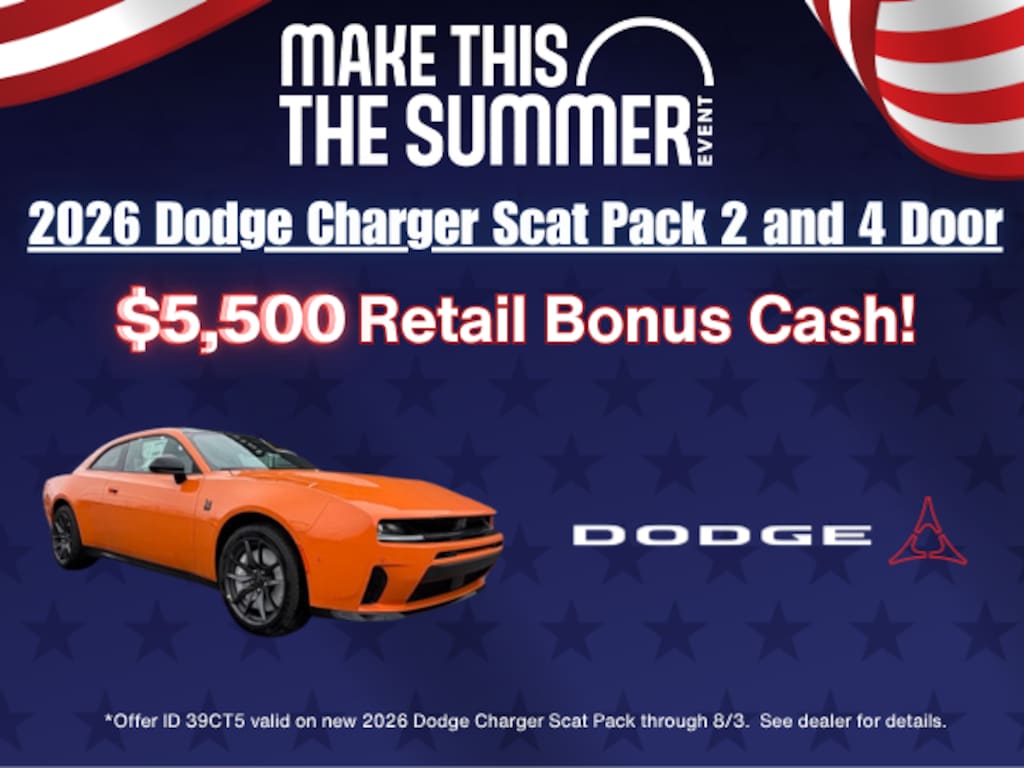 New 2026 Dodge Charger Scat Pack Coupe