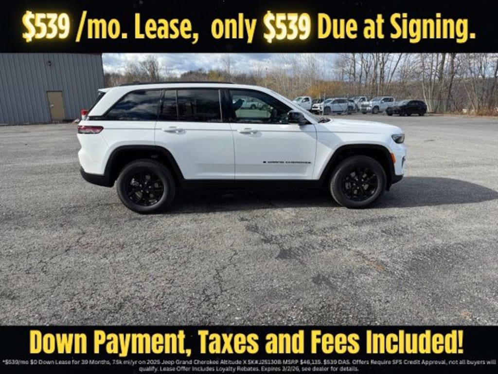 New 2025 Jeep Grand Cherokee Altitude X Sport Utility