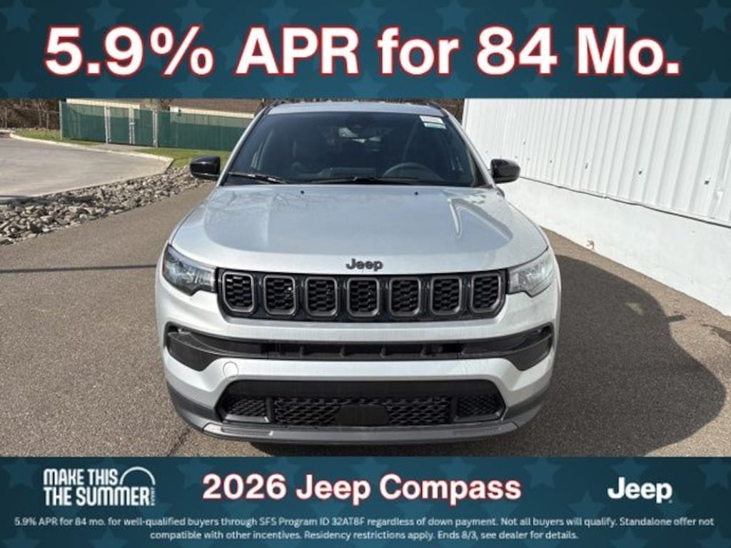 New 2026 Jeep Compass Latitude Sport Utility