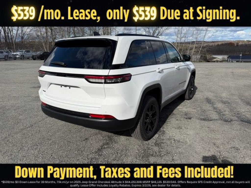 New 2025 Jeep Grand Cherokee Altitude X Sport Utility