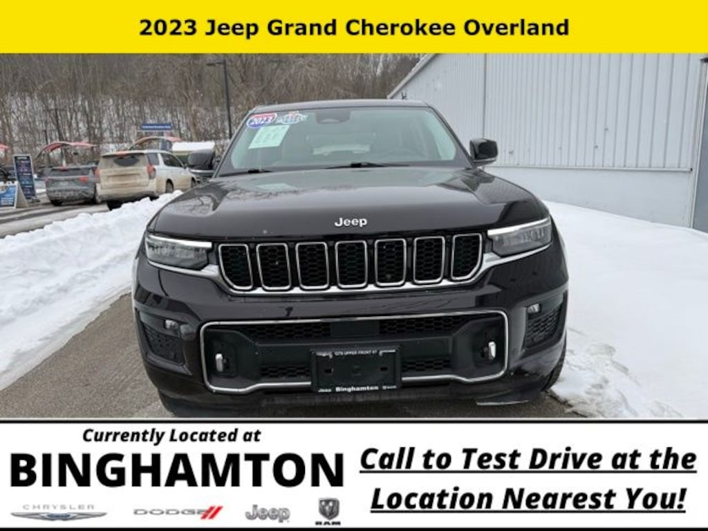 Used 2023 Jeep Grand Cherokee Overland SUV