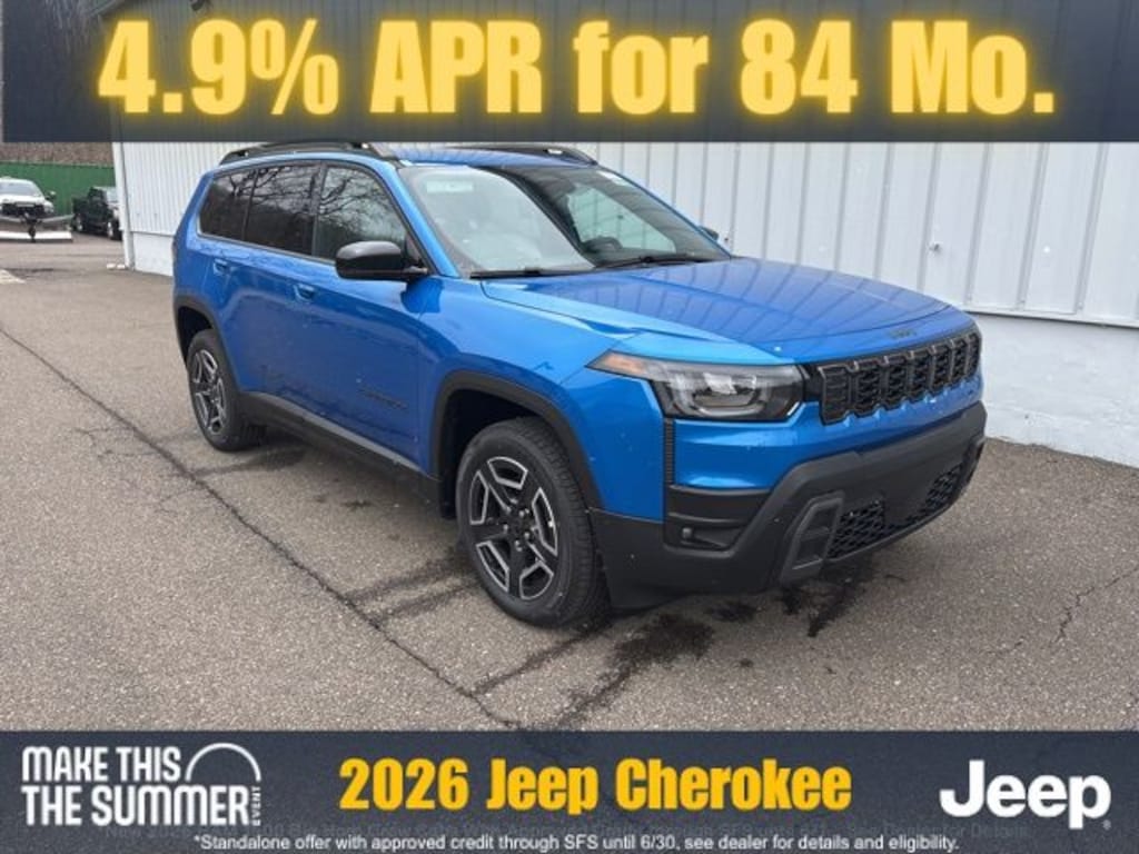 New 2026 Jeep Cherokee Limited Sport Utility