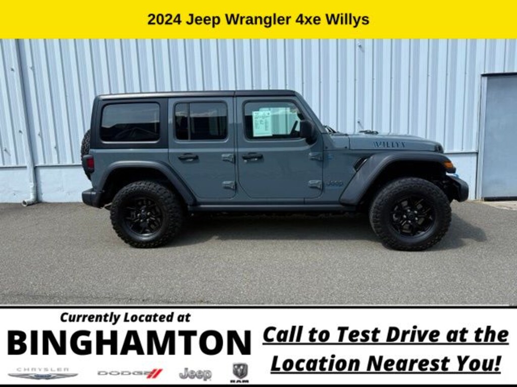 Used 2024 Jeep Wrangler 4xe Sport SUV