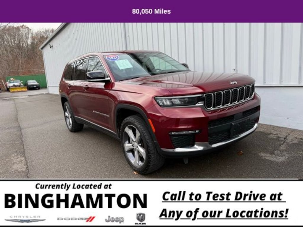 Used 2021 Jeep Grand Cherokee L Limited SUV