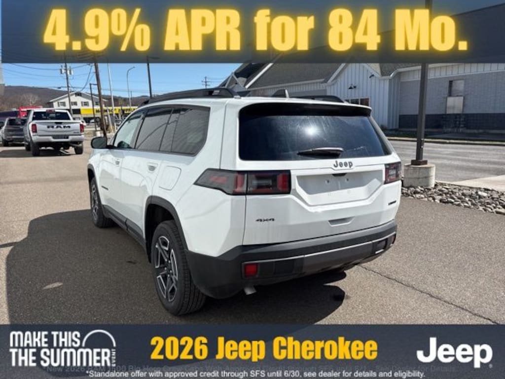 New 2026 Jeep Cherokee Limited Sport Utility