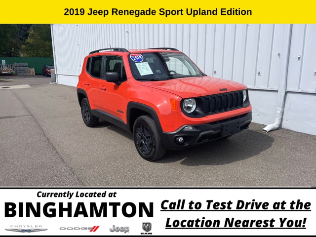 Used 2019 Jeep Renegade Upland with VIN ZACNJBAB8KPK92974 for sale in Binghamton, NY