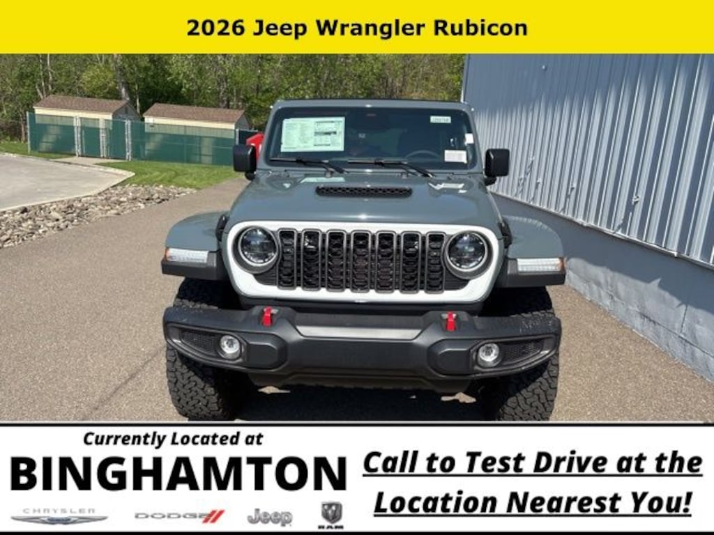 New 2026 Jeep Wrangler Rubicon Sport Utility