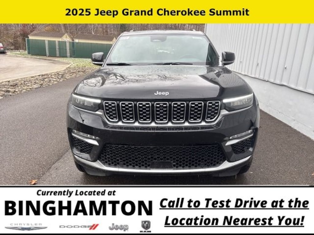 New 2025 Jeep Grand Cherokee Summit Sport Utility