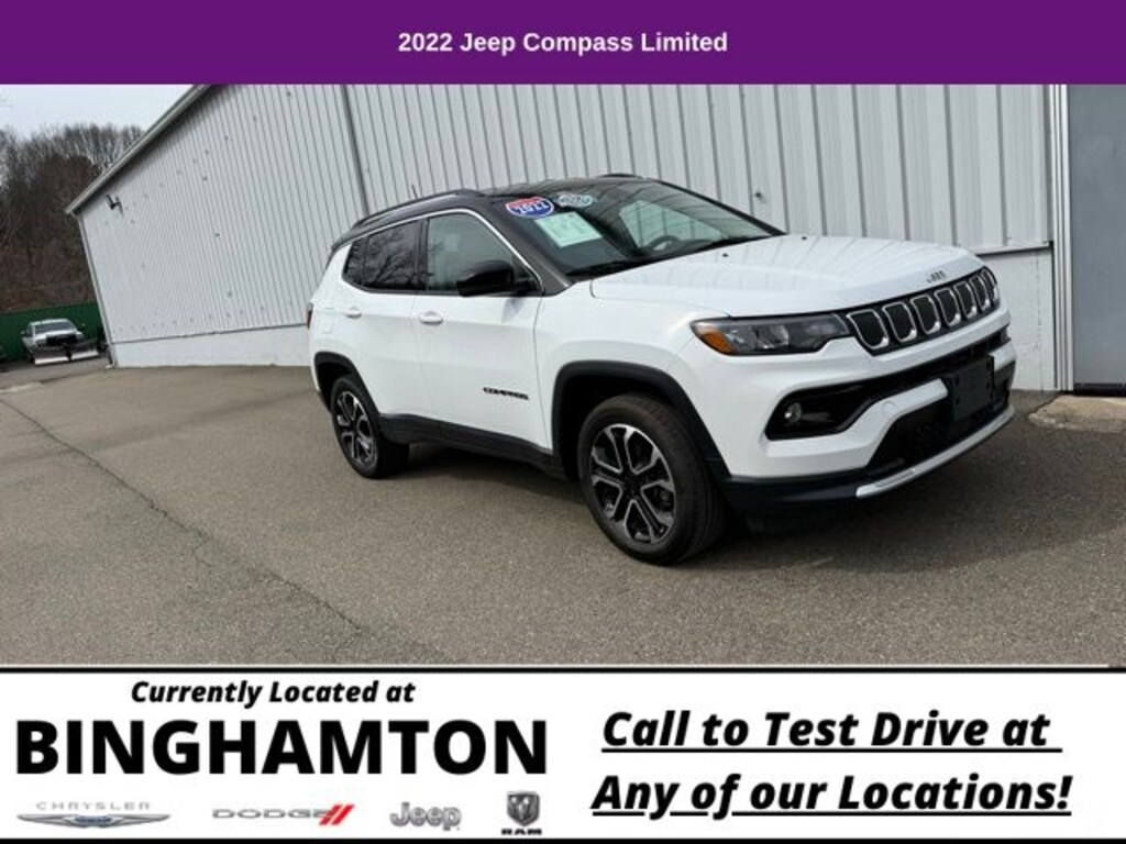 Used 2022 Jeep Compass Limited SUV