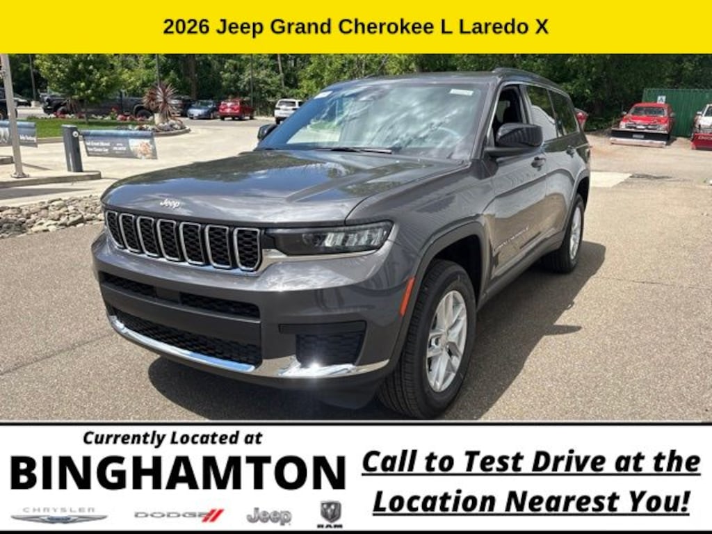New 2026 Jeep Grand Cherokee L Laredo X Sport Utility